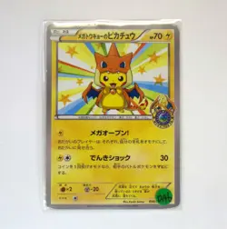 Mega Tokyo's Pikachu 098/XY-P Charizard Poncho Promo Japanese Pokemon Card TCG B - Image 4