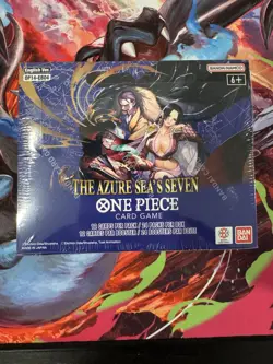 ONE PIECE CARD GAME THE AZURE SEA'S SEVEN BOOSTER BOX OP14 ENGLISH SEALED - Image 1