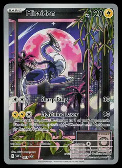 Pokemon Card - Miraidon Scarlet & Violet Promo 013 Holo Illustration Rare - Image 1
