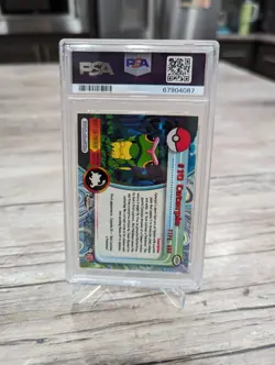 PSA 9 MINT Caterpie TOPPS CHROME T.V. #10 Pokemon Card - Image 3