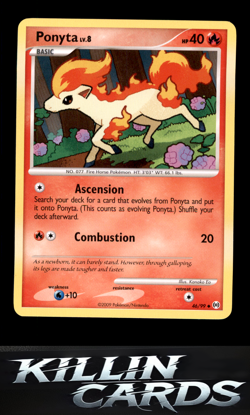 Ponyta (46) 46/99 Pokemon Uncommon Arceus Card LP - Image 1