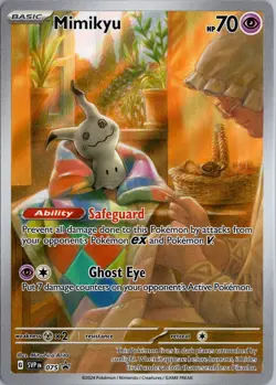 Mimikyu 075 Sv: Scarlet & Violet Promo Cards Holo - Image 1