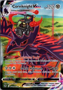 Corviknight VMAX - TG19/TG30 - Pokemon Silver Tempest Trainer Gallery Card NM - Image 1