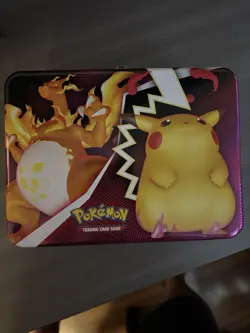 Pokemon TCG Sword And Shield Tin Lunch Box With Cards (Opened) - Image 2