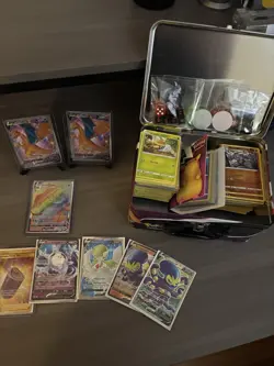 Pokemon TCG Sword And Shield Tin Lunch Box With Cards (Opened) - Image 3