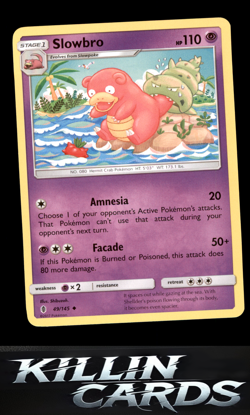 Slowbro 49/145 Pokemon Uncommon SM - Guardians Rising Card NM - Image 1