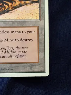 Magic the Gathering Strip Mine 4th Edition Colorless Uncommon Land Card -HP/MP - Image 4