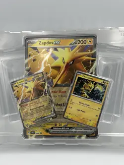 Zapdos Ex Collection Box Promo Cards - Scarlit & Violet Pokemon 151 - NM - Image 1