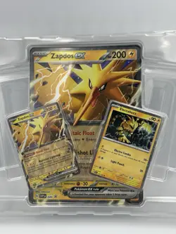 Zapdos Ex Collection Box Promo Cards - Scarlit & Violet Pokemon 151 - NM - Image 2
