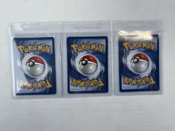Pokemon Base Set Original Squirtle Lot of 3 Cards. NM-NP. WOTC - Image 2