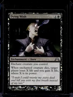 Dying Wish FOIL Gatecrash NM Black Uncommon MAGIC THE GATHERING CARD - Image 1