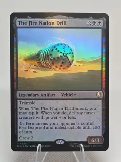 The Fire Nation Drill FOIL X1 TLA MTG Avatar The Last Airbender FB1 - Image 1