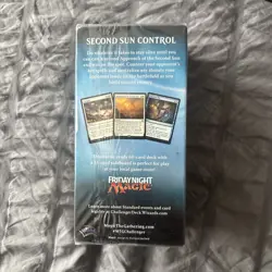 Magic The Gathering Second Sun Control 2018 Challenger Deck - New - Deck sealed - Image 2