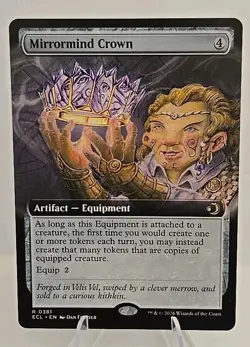 Mirrormind Crown (Extended Art) MTG Lorwyn Eclipsed Regular - Image 1