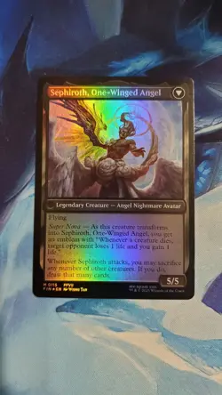 Sephiroth, Fabled SOLDIER Final Fantasy FOIL MTG 0115 Magic The Gathering - Image 2