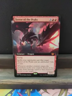 Terror of the Peaks - #337 Regular (Extended Art) - Thunder Junction - Mtg - Image 1