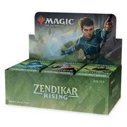 Box Draft 36 Buste RINASCITA DI ZENDIKAR RISING mtg magic Draft Booster ENG ZNR - Image 1