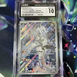 2025 Pokemon Sv09 N's Reshiram 167/159 Journey Together Enhanced Booster CGC 10 - Image 1