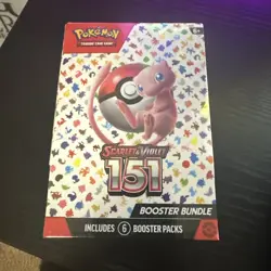 Pokemon Scarlet and Violet 151 Booster Bundle Factory Sealed Box - Image 1