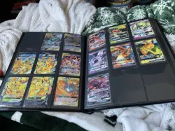 Both Binders Pokemon TCG and everything in photos - Image 1