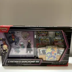 Pokemon Scarlet & Violet Cynthia's Garchomp Ex Sealed Premium Collection Box - Image 5