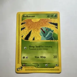 Bulbasaur 095/165 Expedition Base Set Common 40 HP Basic Regular Pokemon TCG - Image 1