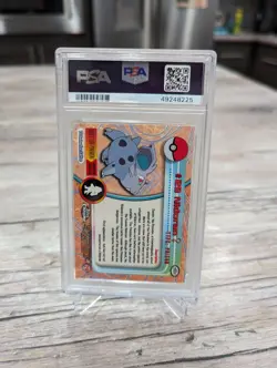 PSA 9 Mint Nidoran 2000 Pokemon Topps Chrome T.V. #29 - Image 3