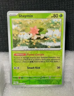 Pokemon Shaymin 010/182 *UNCOMMON* Reverse Holo NM/M | SV10: Destined Rivals - Image 1
