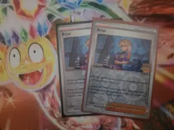 Briar 132/142 STAFF Regional Championship - Stellar Crown - Promo Pokemon TCG NM - Image 1