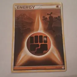 Pokemon Fighting Energy Heartgold & Soulsilver 120/123 Common 2010 - Image 1