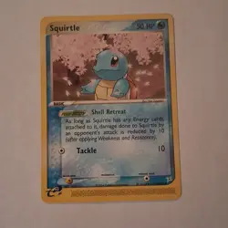 Pokemon Squirtle EX Team Rocket Returns 46/95 Regular Common 50HP English - Image 1