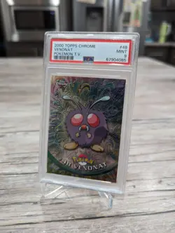 2000 TOPPS CHROME POKEMON T V VENONAT #48 POKEMON T V PSA 9 MINT - Image 2