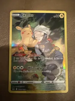 Pokemon TCG: Pikachu TG05/TG30 Lost Origin Trainer Gallery Full Art - Image 1