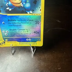 Pokemon Blastoise Reverse Holo HP 36/165 2002 Expedition - Image 4