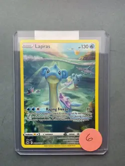 Pokemon Lapras GG05/GG70 Crown Zenith Galarian Gallery Ultra Rare/NM condition - Image 1
