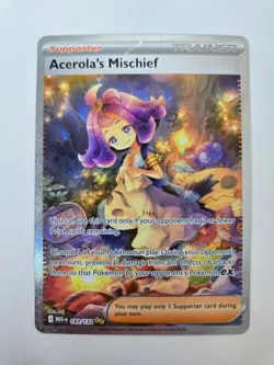 Pokemon Acerola's Mischief 183/132 - Me01: Mega Evolution Holo - Image 1