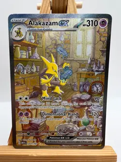 Pokemon TCG - S&V 151 - 201/165 Alakazam ex - Special Illustration Rare - NM/M - Image 1