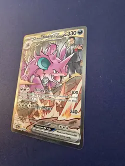 Pokemon TCG Team Rockets Nidoking EX 233/182 Destined Rivals - Image 3
