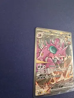 Pokemon TCG Team Rockets Nidoking EX 233/182 Destined Rivals - Image 4