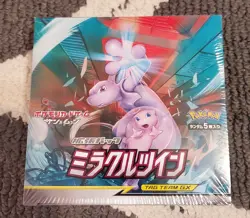 Pokemon Sun and Moon Japanese Miracle Twins SM11 Sealed Booster Box - Image 1