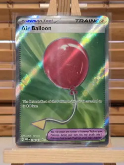 Air Balloon 166/132 Mega Evolution Holo Ultra Rare Full Art Pokemon NM/M - Image 1