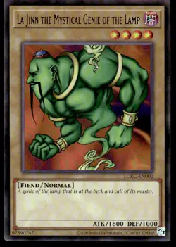 Yu-Gi-Oh TCG #LCKC-EN002 La Jinn the Mystical Genie of the Lamp UR - Image 1