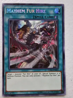 Mayhem Fur Hire - DASA-EN025 - Secret Rare - 1st Edition - LP - Image 1