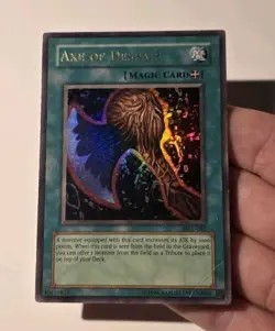 Yugioh Axe of Despair MRL-002 Unlimited Ultra Rare HP - Image 3
