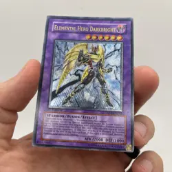 Elemental Hero Darkbright - TAEV-EN042 - Ultimate Rare - 1st Edition Yugioh - Image 3