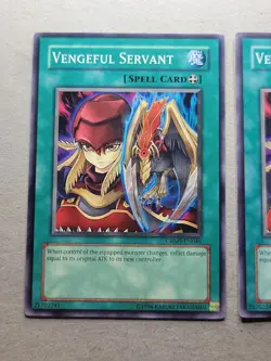 2x Vengeful Servant - CRMS-EN046 - Common - Unlimited - YuGiOh-LP - Image 2