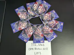 10X One Piece CCG (OP-14) The Azure Sea's Seven Sleeved Blister Packs [LOT 3] - Image 2
