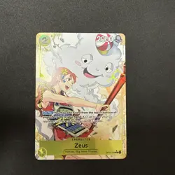 2025 One Piece Gaming A Fist of Divine Speed Zeus Alternate Art #OP11-106 - Image 1