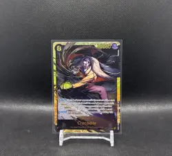 Crocodile -OP14-120 SEC One Piece TCG The Azure Sea's Seven Foil - Image 1