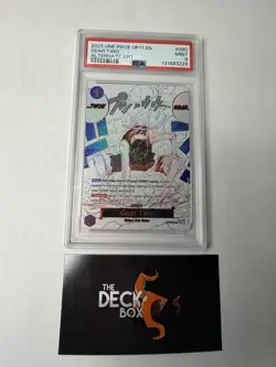 Gear Two Alternate Art One Piece 2025 OP11 EN PSA 9 - Image 1